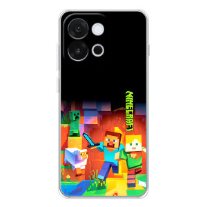 Чехлы для OnePlus 13T (Персонажи Майн Крафт) – Герой Майнкрафт