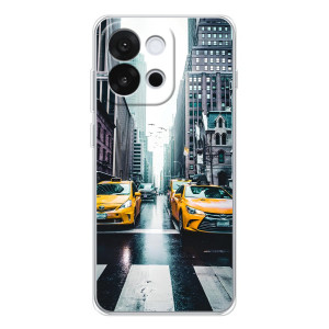 Силиконовый бампер (Работники) на OnePlus 13T – Такси
