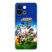 Силиконовый Чехол (атрибутика Клеш Роял) для OnePlus 13T – Клеш рояль