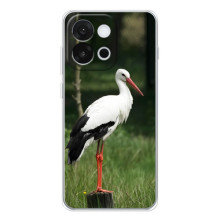 Силиконовый чехол с птичкой на OnePlus 13T – Лелека