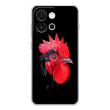 Силиконовый чехол с птичкой на OnePlus 13T – Петушок