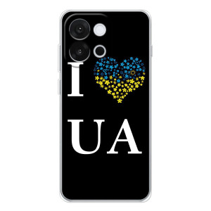 Силиконовый Чехол на OnePlus 13T (Я-Украина) (I Love UA)