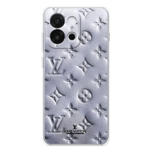 Текстурный Чехол Louis Vuitton для 13Т – Белый ЛВ
