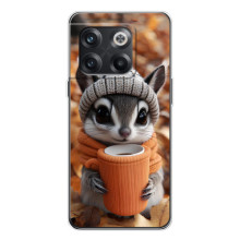 Печатный чехол «Зверята с кофе» для OnePlus 13T