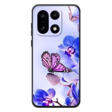 Чехлы с Цветами для OnePlus 15 (VPrint) (Бабочка на цветочке)