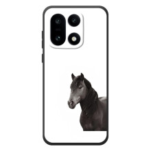 Чехлы с Лошадью дляOnePlus 15 (VPrint) (Черный Конь)