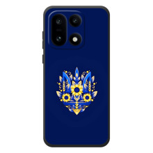 Чехлы для OnePlus 15  Укр. Символика (AlphaPrint) – Цветочный Герб