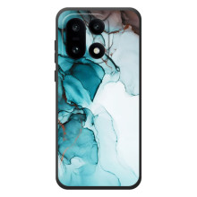 Чохол для OnePlus 15 - з принтом (Дизайнерські) (AlphaPrint) (Бірюзовий мрамор)