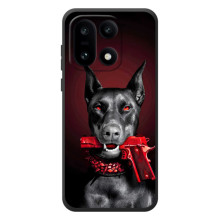 Чохол ДОБЕРМАН  для OnePlus 15 (Доберман злий)