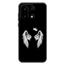 Чехол (Корона на чёрном фоне) для О{ад }\и 15 – Крылья и корона