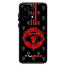 Чехол Манчестер Юнайтед для OnoПлюс 15 (AlphaPrint) (лого МЮ)