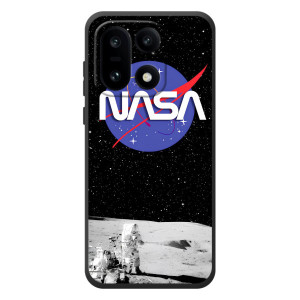 Силіконовый бампер з принтом "Наса" на OnePlus 15 – Nasa на місяці