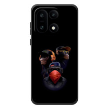 Чехол с Обезьянами OnePlus 15 - (AlphaPrint) – Три обезьяны