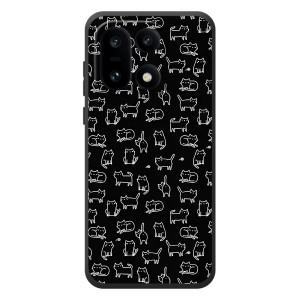 Чохол з принтом для OnePlus 15 (AlphaPrint) Модні коти
