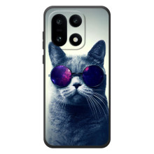 Чехол с милыми котиками на ОднеПлюс 15.