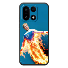 Чехол с принтом Фантастическая четверка для OnePlus 15 – Человек-Факел