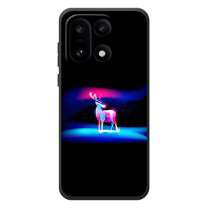 Силиконовый бампер с картинкой животных для OnePlus 15 (Яркий олень)