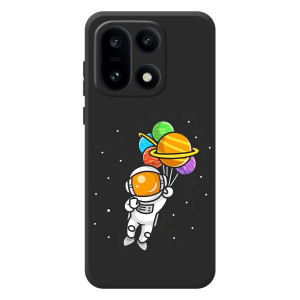 Силіконовый Чохол з принтом "Космонавти" на OnePlus 15 – Космонавт з кульками