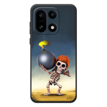 Чохол з героями Клеш Рояль для OnePlus 15 (Скелет із бомбою)