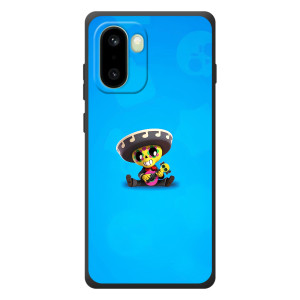 Бампер (ТПУ) с принтом Brawl Stars на наверное вскоре Надо понимать, что это модель телефона OnePlus чёрт ее паритель (Поко)