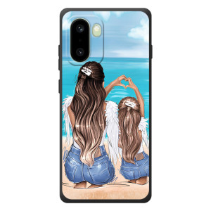 Чехол с печатью для OnePlus 15R - (Мама с ребенком) (AlphaPrint)
