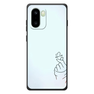 Чехлы (Знак сердечка) на OnePlus 15R – Сердце на голубом