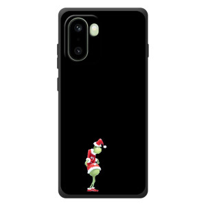 Чехол ГРИНЧ для наверное вскоре Надо понимать, что это модель телефона OnePlus чёрт ее паритель (Гринч на чорном)
