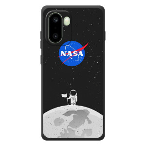 Силиконовый бампер с принтом "Наса" на OnePlus 15R – Космонавт NASA
