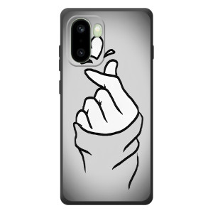 Чохол з принтом для OnePlus 15R (AlphaPrint - Знак сердечка)