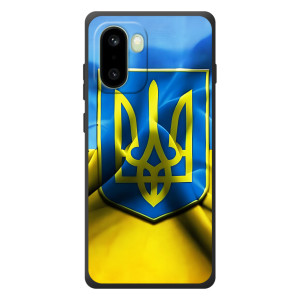 Чохол з картинкою (Патріотичний ГЕРБ) на OnePlus 15R (Герб і Прапор України)