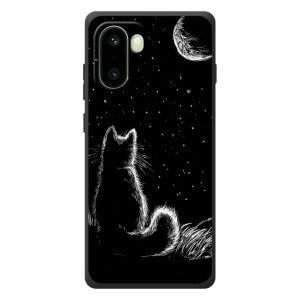 Чехол с принтом для OnePlus 15R (AlphaPrint) Модные коты