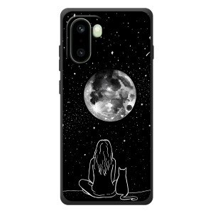 Чехол с рисунком кот на OnePlus 15R