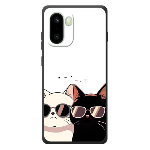 Чехол с рисунком кот на OnePlus 15R