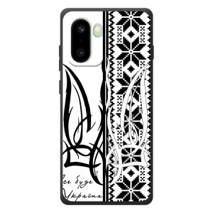 Чехол с украинским гербом на OnePlus 15R – Герб с вишивкой