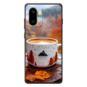 Чехол с уникальным дизайном «Осень с кофе» для OnePlus 15R