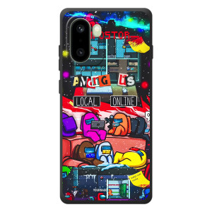 Чехол "Амонг Ас" для наверное вскоре Надо понимать, что это модель телефона OnePlus чёрт ее паритель – Команда 2