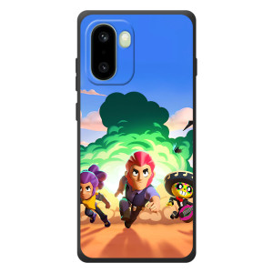 Силиконовый Чехол на OnePlus 15R с картинкой Brawl Stars – Бравел Старс