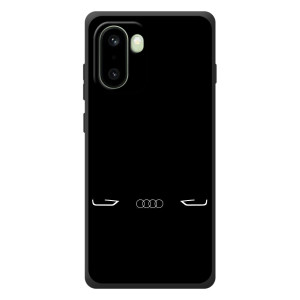 Силиконовый бампер с картинкой машины на OnePlus 15R – Силует Audi