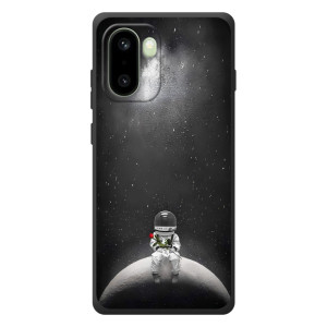 Силиконовый Чехол с принтом "Космонавты" на OnePlus 15R – Космонавт романтик