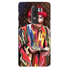 Брендновые Чехлы для OnePlus 6 - (PREMIUMPrint) (Mario LV)