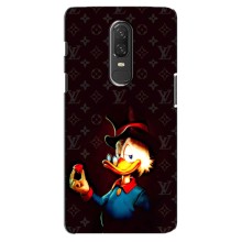 Чехлы для OnePlus 6 - Скрудж МакДак Louis Vuitton (PREMIUMPrint) – Скрудж с бриллиантом