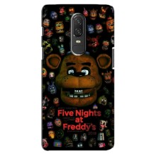 Чехлы Пять ночей с Фредди для ВанПлас 6 (Freddy)