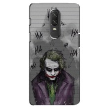Чехлы с картинкой Джокера на OnePlus 6 – Joker клоун