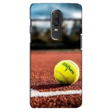Чехлы с принтом Спортивная тематика для OnePlus 6 (Теннисный корт)