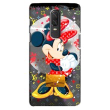 Чехол Disney Mouse OnePlus 6 (PREMIUMPrint) (Minni с бантиком)