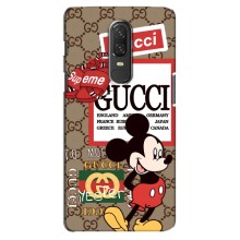 Чехол Disney Mouse OnePlus 6 (PREMIUMPrint) (Стильный Микки)