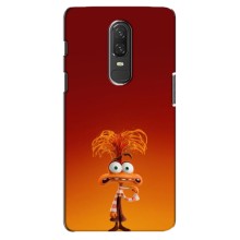 Чехол Головоломка для OnePlus 6 - (AlphaPrint) (Тревожность)