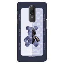 Крутые Чехлы Луи Виттон для OnePlus 6 (AlphaPrint) (Медвежонок LV)