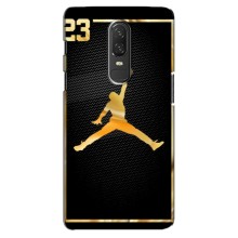 Силиконовый Чехол Nike Air Jordan на ВанПлас 6 (Джордан 23)