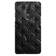 Текстурный Чехол Louis Vuitton для ВанПлас 6 – Черный ЛВ